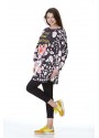 PEMBE PANTER BASKILI SWEATSHİRT